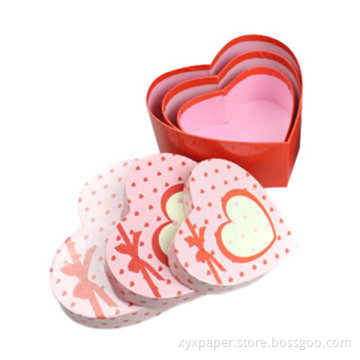 Cardboard Gift Box Heart Shaped Gift Box